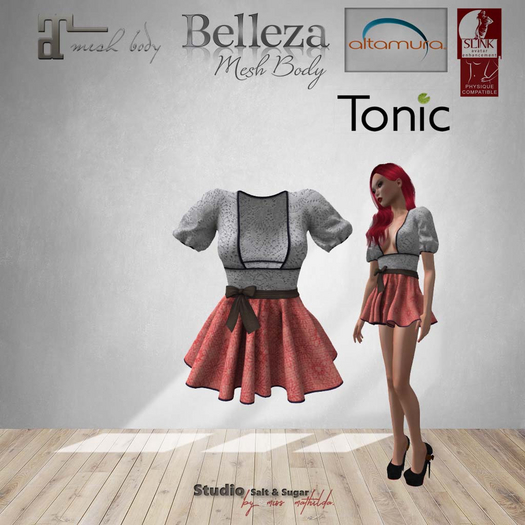Second Life Marketplace Studio Salt & Sugar C'est La Vie Dress